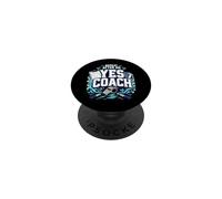 Water Polo Coach Repeat After Me Yes Coach PopSockets Adhesive PopGrip