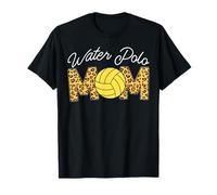 Water Polo Mom Leopard Cheetah Water Polo Mom T-Shirt