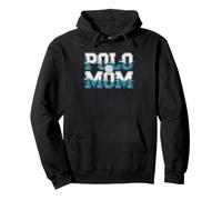 Water Polo Mom Sideline Supporter Pool Game Day Parent Pullover Hoodie