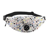 Water Polo Player Gift Water Polo Is My Therapy Water Polo Fanny Pack Water Sport Waist Bag, Water Polo WB, Multifunctional