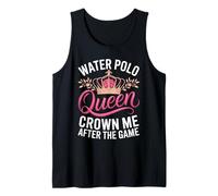 Water Polo Queen Crown Me After The Game Pride Tank Top
