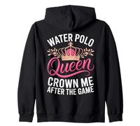 Water Polo Queen Crown Me After The Game Pride Zip Hoodie