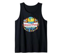 Water Polo Served Hot Comic Pop Art Design Aquatic Sport Tank Top