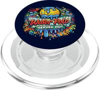 Water Polo Served Hot Graffiti Competitive Athlete Humor PopSockets PopGrip for MagSafe