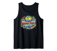 Water Polo Served Hot Graffiti Competitive Athlete Humor Tank Top