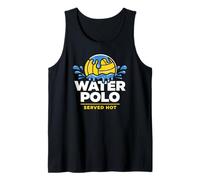 Water Polo Served Hot Hardcore Aquatic Competition Tank Top