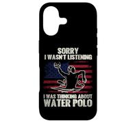 Water Polo Sorry I Wasn't Listening I Was Thinking About Case for iPhone 17