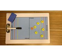 Water polo tactic clipboard - two-sided, with magnets, pen and eraser (24 x 34 cm)