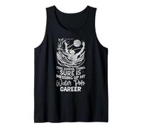 Water Polo This School Thing Sure is Messing Up My Water Tank Top