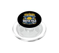 Water Polo Warning This Person May Talk About Water Polo At PopSockets PopGrip for MagSafe