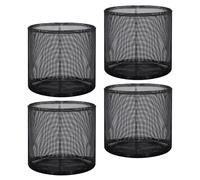 Water Pond Planting Bags - 4x Pond Plant Baskets | Breathable Round Lily Plant Pots | Reusable Mesh Water Garden Pond Plant