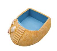 Water Pool For Hermit,Pool For Hermit - Beach Style Water Tank | Water Food Dish & Bath Pool, Resin Hermit Crab Accessories, Arc Glow Stage