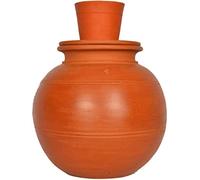 Water Pot Handmade earthen Natural Clay Drinking Water Pot (Pot)