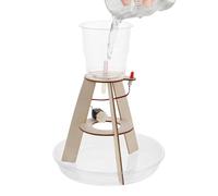 Water Powered Generator, Science Project Equipment, Hydroelectric Turbine Kit with Real Voltage Output Function, Interactive STEM Experiment for Study Lab Chamber