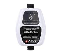 Water Pressure Booster Pump,100-240v 100p P56 Intelligent Sensing Automatic Shower Booster Pump, Low Noise Water Pump for Kitchen Faucet, Shower Hot Cold, Garden (White)