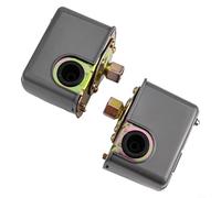 Water Pressure Control Switch 110V-230V for Well Pumps, Adjustable 20-80 PSI with 1/4" Internal Thread, IP20 Rated, Metal and Plastic Construction