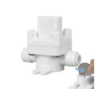 Water Pressure Discharge Regulator - Quick Connect Purifier Connection, Stable Water Flow Management Device, Durable Hydraulic Control Accessory, Soluz