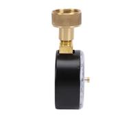 Water Pressure Gauge, Pressure Tester for Pool Irrigation, 0 to 140 PSI | resistant connection, dual scale readings, stainless steel, 0 to 10 bar, 3/4 inch female thread