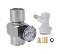 Water Pressure Reducing Valve | 0-60PSI Stainless Steel for Accurate Beer Fermentation | Homebrew Pressure Regulator for Brewing Equipment/Home Beer | Easy Adjustment for