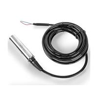 water pressure sensor 10m 15m 20m 25m Water Level Sensor Transmitter Liquid Level Transducer 4-20mA 0-10V 0-5V RS485 DC24V(Black 1-5V output,10m range 25m cable)