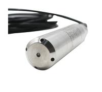 water pressure sensor Cable Length 4-20mA Submersible Liquid Level Transmitter Sensor Fuel Tank Level Sensor Transducer(4-20mA output,10M Range 20M Cable)