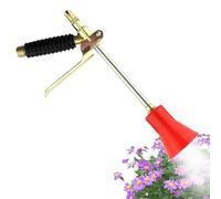 Water Pressure Sprayer - Adjustable Atomizing Nozzle Tool, Heavy Duty Long Range Irrigation Sprinkler, Windproof Spray System | Practical Tool for Backyard Irrigation Gardening Cleaning Outdoor Tasks
