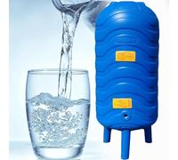 Water Pressure Tank for Well Pump, PE Water Storage Container, for Laundry/Kitchen/Shower/Garden, 150L