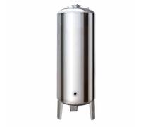 Water Pressure Tank Stainless Steel, Vertical Well Tank, Vertical Water Storage Bladder Containers Mounting Kit & Bracket,for Home Farms Potable Water Pump,RV Hose(155x50cm(300L/79Gal))