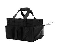 Water Proof Cleaning Supplies Bag with Adjustable Shoulder Strap Multi Compartments for Professional Cleaners Oxford Fabric 37x29x26cm