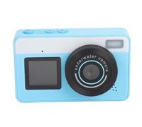 Water Proof Digital Camera, 48MP 9.8FT Underwater Camera for Snorkeling with 32GB Card, 18X Digital Zoom, Dual Screen Compact CCD Camera for Teens Students Boys Girls (Blue)