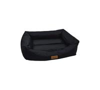 Water-Proof Dog Lounger Bed - Black HugglePets Black S