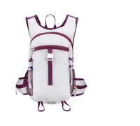 Water-proof Nylon Lightweight Cycling Backpack Outdoor Hiking Daypack | Breathable Mesh Back Reflective Strips Multi-Compartment Side Net Pockets Men Women