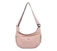 Water-Proof Oxford Shoulder Bag, Large Capacity Makeup Organizer Tote for Travel(Pink)