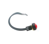 Water proof push button switch/with 160mm wire/ φ12mm/Momentary/lock/IP67 CE FC RoHS/yacht switch IDGTTLDF(Lock)