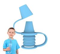 Water-proof water bottle outlet adapter for bottle attachment with secure closure | Soft replacement attachment for drinking bottles, ideal for