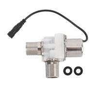 Water Pulse Solenoid Valve G1/2, Plastic Electric Water Valve DC 6V for Automatic Control in Sanitary Ware Water Control Systems Garden Irrigation and Equipment
