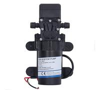 Water Pump 0.8GPM DC 12V 1.8A 55PSI Self Priming Booster Pump, with Built - in Pressure Switch for RV Yacht Garden Sprinkler Shower and Water Transfer