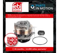Water Pump 101258 Febi Coolant 1923223 1995152 1934326 2104574 Quality New