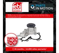 Water Pump 185047 Febi Coolant 2510004050 Genuine Top Quality Guaranteed New