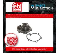 Water Pump 19597 Febi Coolant 26341547 4610168 7501547 7507460 8817900 Quality