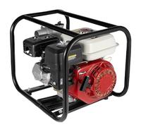 Water Pump 210cc Garden Pump 6.5 HP Dirty Water Pump Petrol Engine Pump 2 Inch Connection 3600 rmp, Includes Hose Adapter, Suction Basket, Max. 28 m Delivery Height