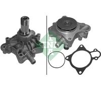 Water Pump fits IVECO MASSIF 3.0D 08 to 11 Coolant INA 504087367 504113544 New