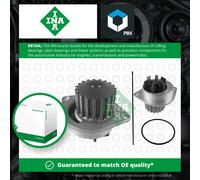 Water Pump 538005210 INA Coolant 1201A2 1201E5 1201H4 1609417280 1701000 Quality