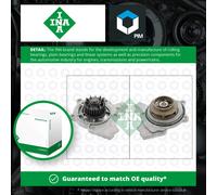 Water Pump 538036110 INA Coolant 06H121026AB 06H121026AF 06H121026BA 06H121026BF