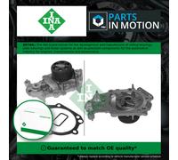 Water Pump fits RENAULT TWINGO Mk2 1.2 07 to 14 D7F800 Coolant INA 210109189R