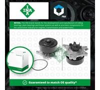 Water Pump 538054810 INA Coolant 1610009080 1610009130 1610009310 1610009170 New