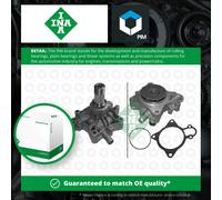 Water Pump 538057510 INA Coolant 504087367 504113544 504360207 504369725 Quality