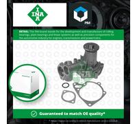 Water Pump 538058810 INA Coolant MD050450 MD972001 MD974748 MD997084 MD997150