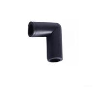 Water Pump 7 Shaped Elbow Connector For Electric Sprayer Hose Adapter Fitting Large Black Plastic Robust Build((A)2.5cm)