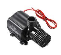 Water Pump DC12V Micro Brushless Pump Water Proof Submersible Water Pump Ultra Quiet Water Pump for Fountain Aquarium Pond Circulating 600L/H 7.5W Lift 9.84ft (Type 1)